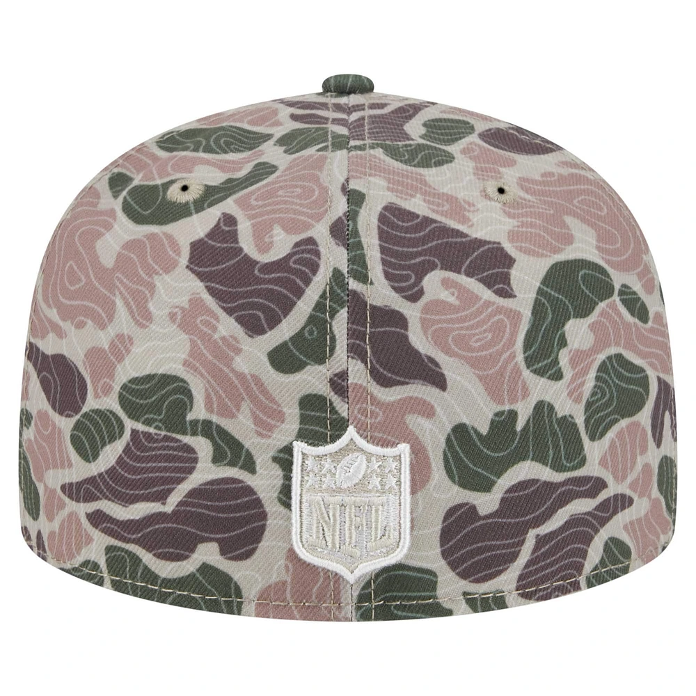 Men's New Era  Baltimore Ravens Geo Camo 59FIFTY Fitted Hat