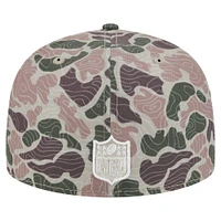 Casquette ajustée 59FIFTY Geo Camo Baltimore Ravens de New Era pour homme