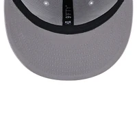 Men's New Era Baltimore Ravens Main White on White 9FIFTY Snapback Hat