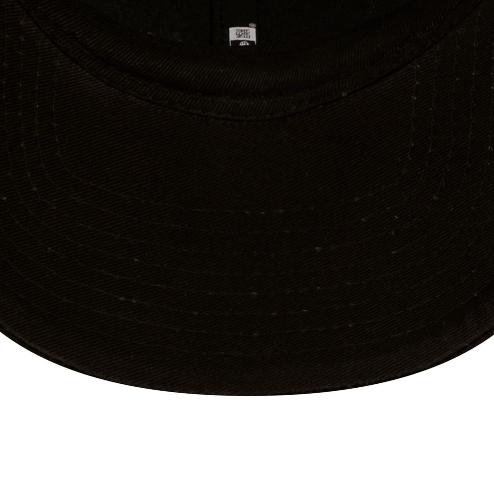 Men's New Era Black/White Baltimore Ravens Logo Patch Trucker 9FORTY  Snapback Hat