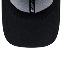 Men's New Era Black Baltimore Ravens 39THIRTY Flex Hat