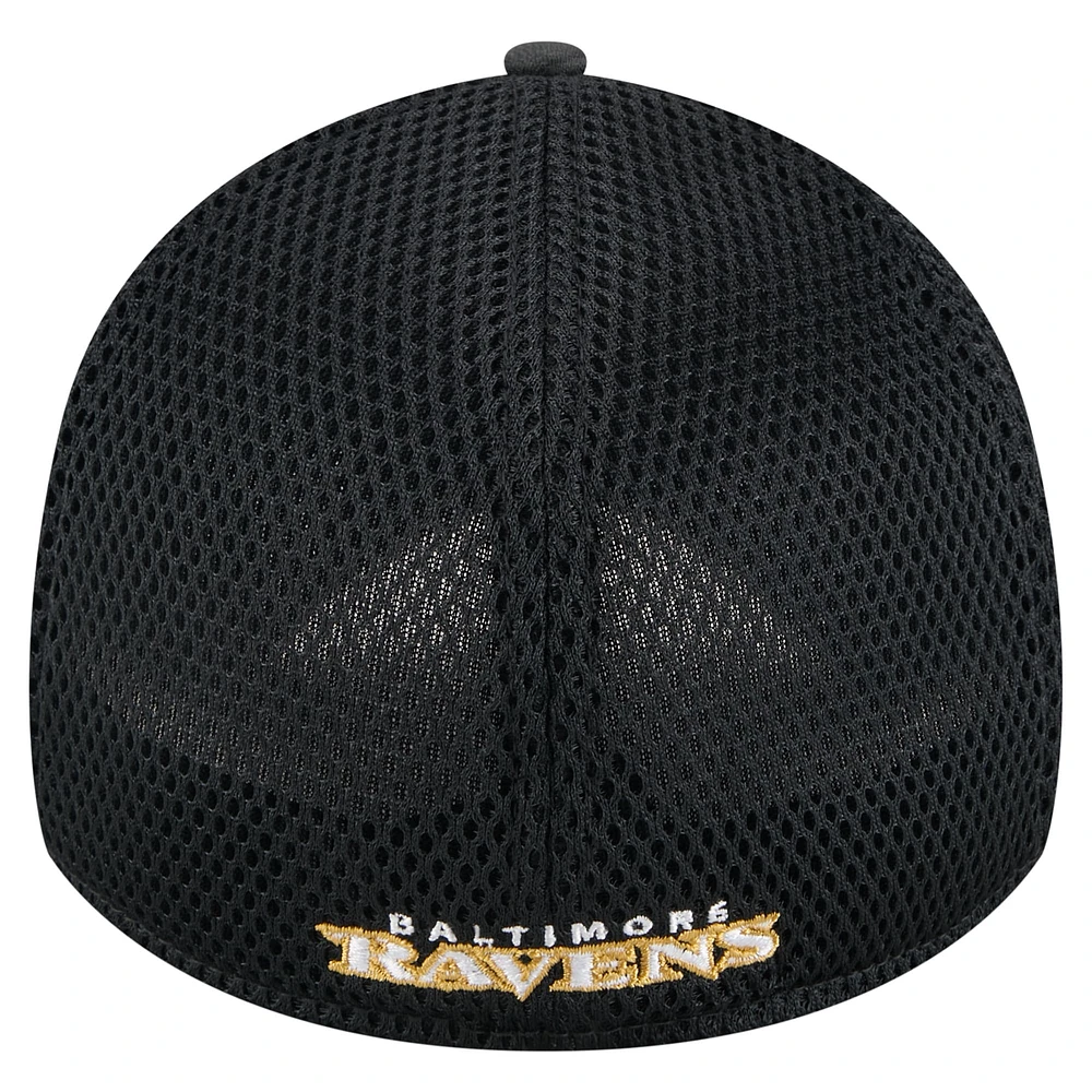 Casquette 39THIRTY Flex Active Camo Baltimore Ravens de New Era pour homme, noire
