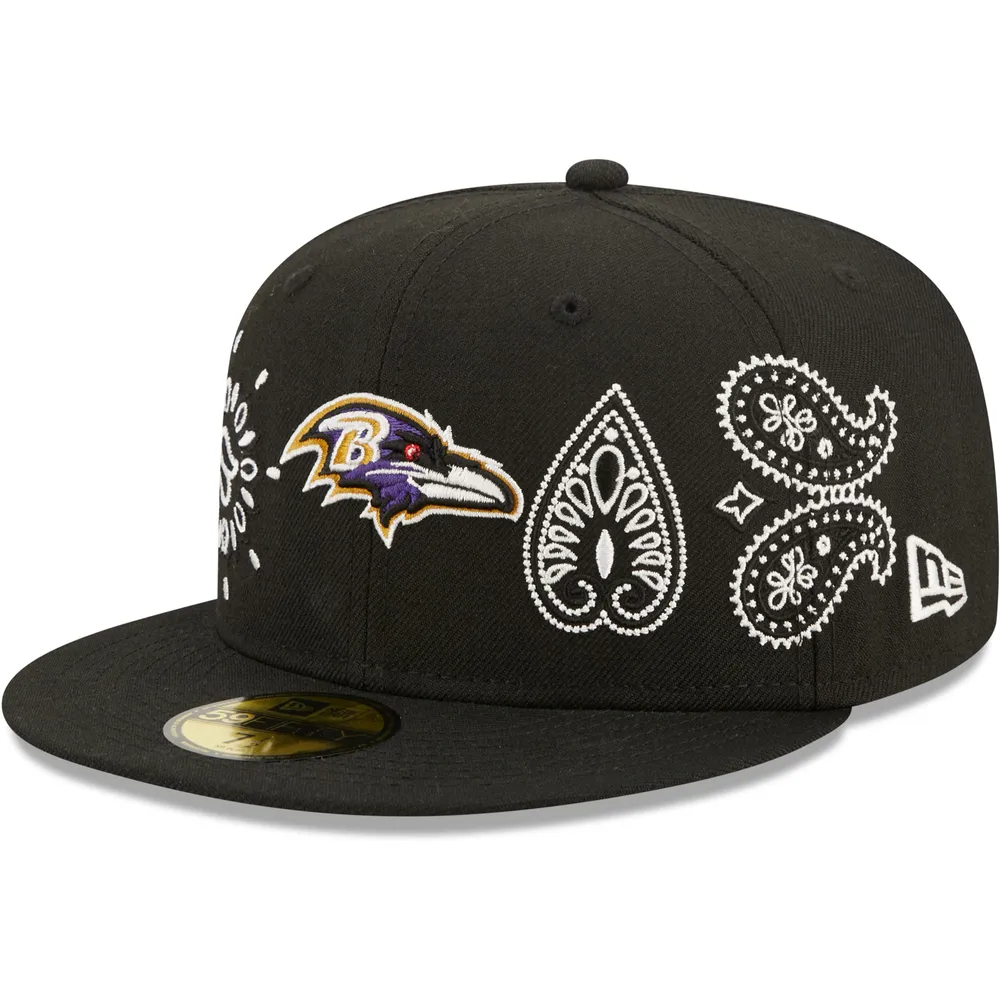 Baltimore Ravens 2022 Sideline Ink Dye Knit Hat