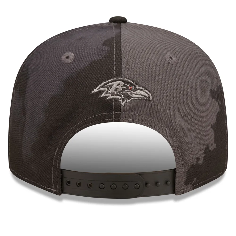 Baltimore Ravens New Era Grade Trucker 9FIFTY Snapback Hat - Black