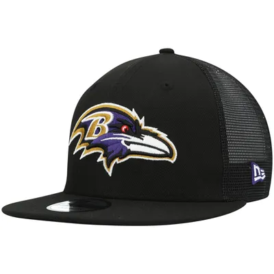 Men's Buffalo Bills New Era Black Shade Trucker 9FIFTY Snapback Hat