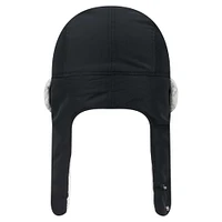 Men's New Era Black Baltimore Ravens Sherpa Trapper Hat