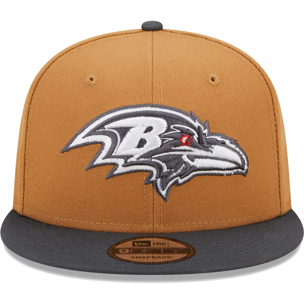 Lids Baltimore Ravens New Era Classic 9FIFTY Trucker Snapback Hat - Black