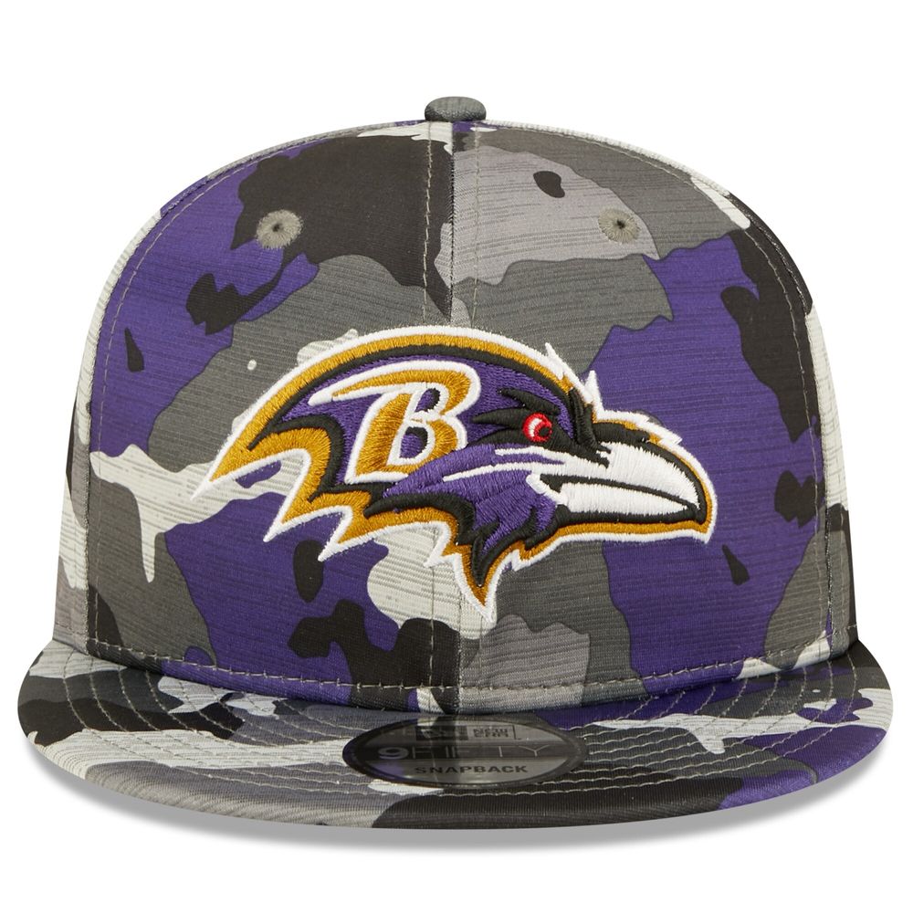 Baltimore Ravens 2023 Training 9FIFTY Snapback Hat, Black, NFL by New Era