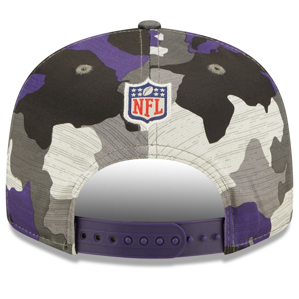 Men's New Era Urban Camo Baltimore Ravens 9FIFTY Trucker Snapback Hat