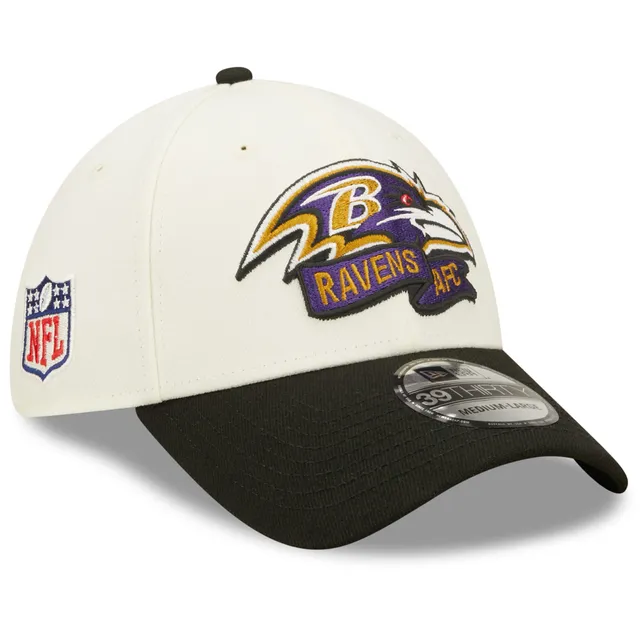 Lids Baltimore Ravens New Era Team White Out 39THIRTY Flex Hat