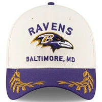 Men's New Era /Purple Baltimore Ravens 2025 NFL Draft 39THIRTY Flex Hat