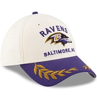 Men's New Era /Purple Baltimore Ravens 2025 NFL Draft 39THIRTY Flex Hat