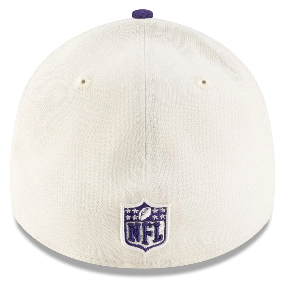Men's New Era /Purple Baltimore Ravens 2025 NFL Draft 39THIRTY Flex Hat