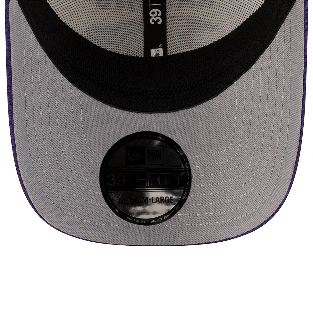 Men's New Era /Purple Baltimore Ravens 2025 NFL Draft 39THIRTY Flex Hat