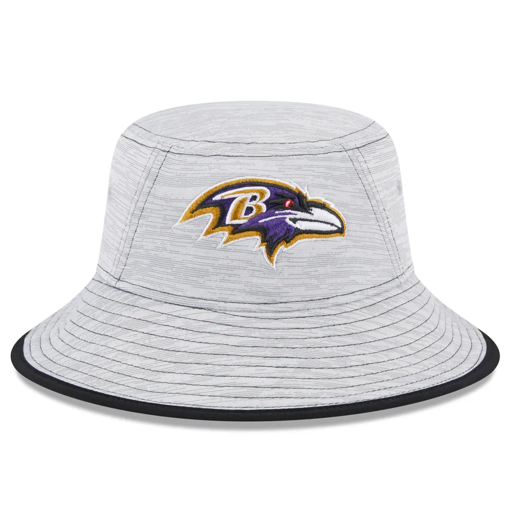 Lids Baltimore Ravens New Era Game Bucket Hat - Gray