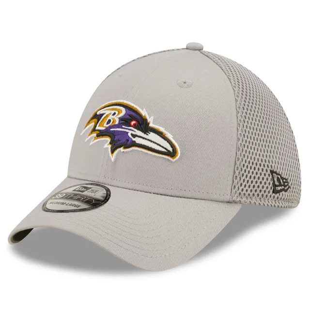 Men's New Era Purple Baltimore Ravens Omaha Low Profile 59FIFTY