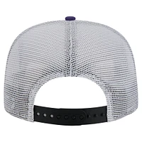 Casquette de golf à visière rabattable Baltimore Ravens violet/noir New Era pour homme