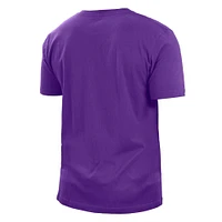 Men's New Era Purple Baltimore Ravens 2022 Sideline Ink Dye T-Shirt