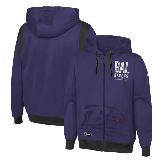 Lids Baltimore Ravens New Era Combine Authentic Stated Logo Pullover Hoodie  - Purple