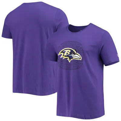 Baltimore Ravens New Era Stadium T-Shirt - Purple
