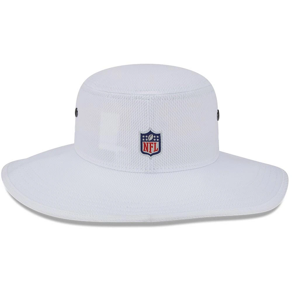 Men's New Era White Baltimore Ravens 2023 NFL Training Camp Panama Bucket Hat