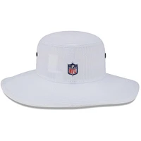 Chapeau bob Panama New Era Baltimore Ravens 2023 NFL Training Camp blanc pour homme