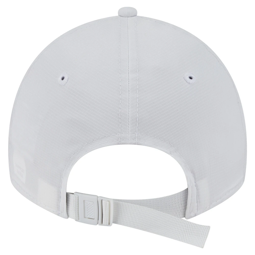 Casquette extensible à boutons-pression Active Ripstop 9TWENTY Baltimore Ravens New Era blanche pour homme