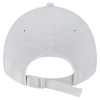 Casquette extensible à boutons-pression Active Ripstop 9TWENTY Baltimore Ravens New Era blanche pour homme
