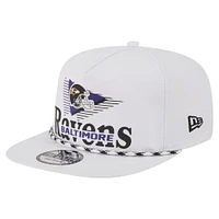 Casquette de golf à visière snapback Collide des Baltimore Ravens de New Era pour homme