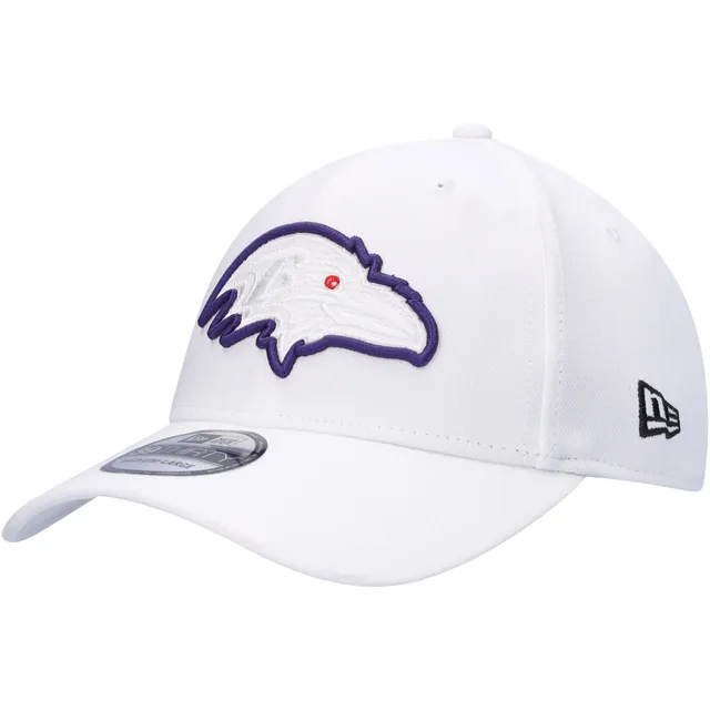 Men's New Era White Denver Broncos Iced 39THIRTY Flex Hat