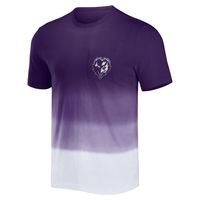 NFL x Darius Rucker Collection by Fanatics Men's NFL x Darius Rucker  Collection by Fanatics Purple/White Baltimore Ravens Dip Dye Pocket T-Shirt