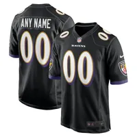 Men's Nike Odafe Oweh Purple Baltimore Ravens Game Jersey