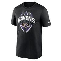 T-shirt Nike Performance Legend Icon des Baltimore Ravens pour homme, noir