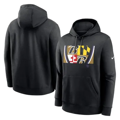 Nike Therma Lockup (NFL Baltimore Ravens) Men's Full-Zip Hoodie.