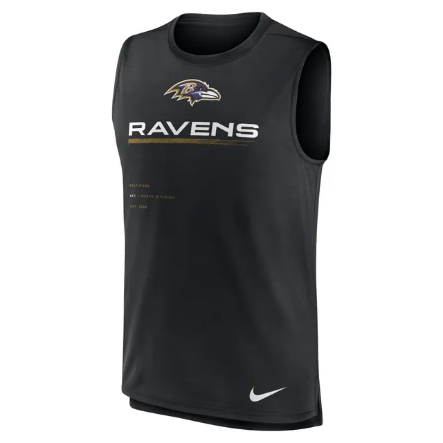 Baltimore Ravens Tank Top Football Fitness Vest Men's Sleeveless Top New