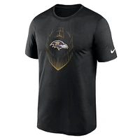 T-shirt Nike Performance Primetime Legend Icon pour homme, noir