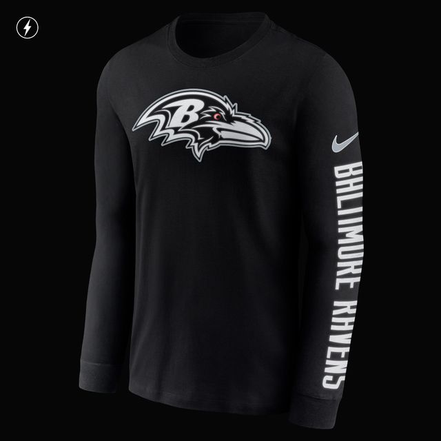 Nike Team Slogan (NFL Baltimore Ravens) Men's Long-Sleeve T-Shirt