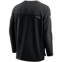 Men's Nike Black Baltimore Ravens Sideline Half-Zip UV Performance Jacket