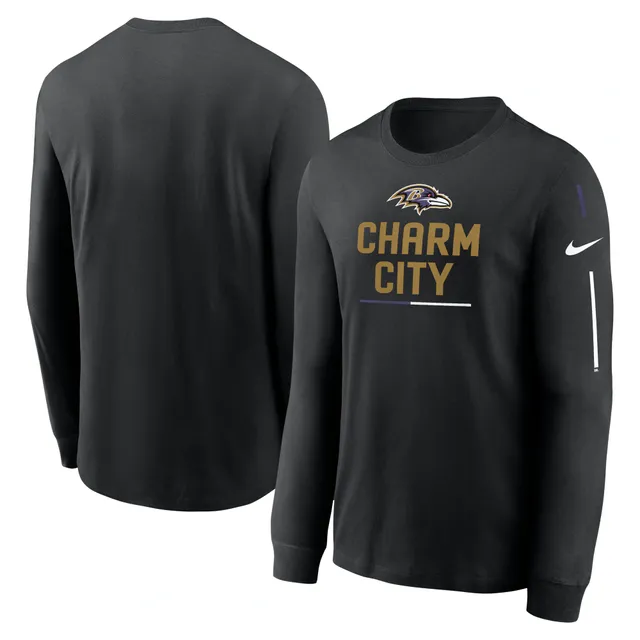 Lids Cleveland Browns Nike Team Slogan Long Sleeve T-Shirt - Anthracite