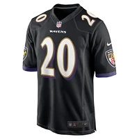 Men's Nike Ed Reed Black Baltimore Ravens Retired Player Alternate Game Jersey
