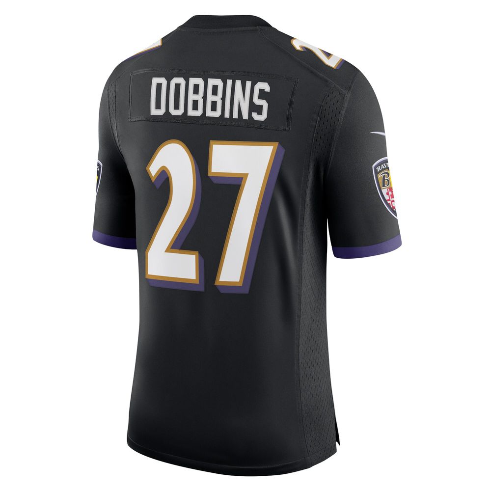 Men's Nike J.K. Dobbins Baltimore Ravens Vapor Limited Jersey