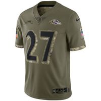 Nike Youth Boys Olive Baltimore Ravens 2022 Salute To Service