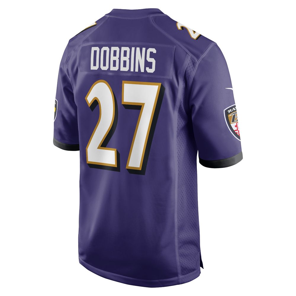 Men's Nike J.K. Dobbins Baltimore Ravens Game Jersey