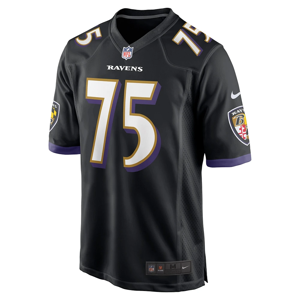 Men's Nike Jonathan Ogden Black Baltimore Ravens Retired Player Jersey