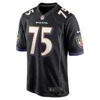 Men's Nike Jonathan Ogden Black Baltimore Ravens Retired Player Jersey