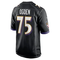 Men's Nike Jonathan Ogden Black Baltimore Ravens Retired Player Jersey