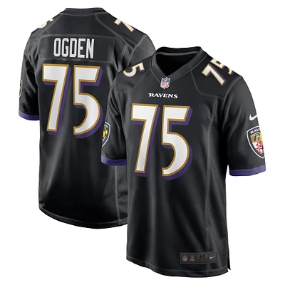 Men's Nike Jonathan Ogden Black Baltimore Ravens Retired Player Jersey