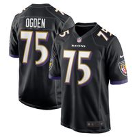Men's Nike Jonathan Ogden Black Baltimore Ravens Retired Player Jersey