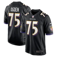 Men's Nike Jonathan Ogden Black Baltimore Ravens Retired Player Jersey