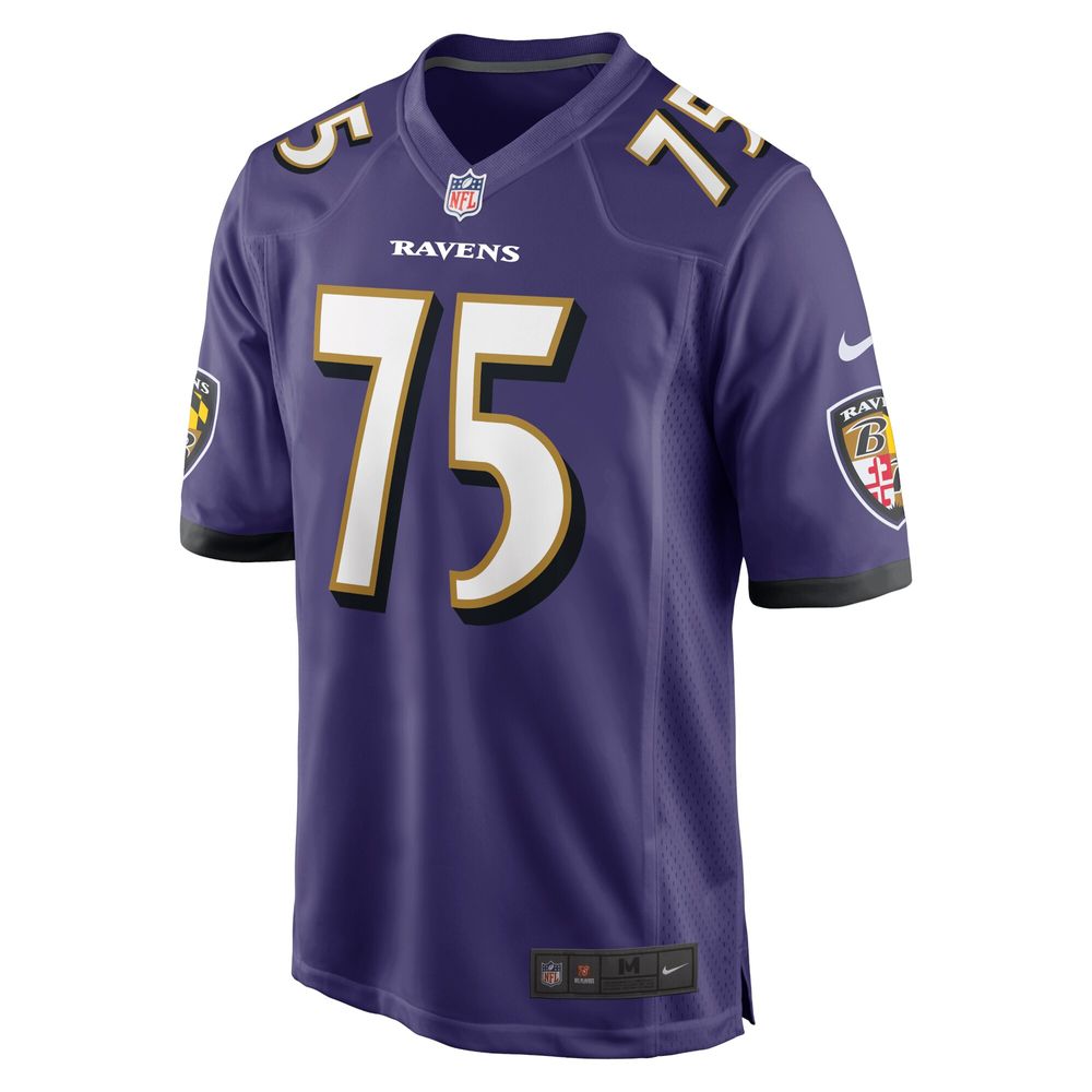 Men's Nike Jonathan Ogden Purple Baltimore Ravens Retired Player Game Jersey